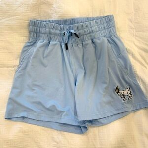 NWT GOAT USA girls light blue cotton shorts